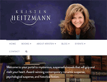 Tablet Screenshot of kristenheitzmannbooks.com